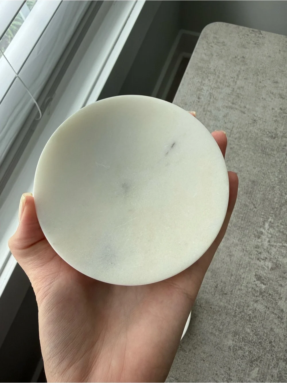 Target White Marble Round Jewelry Trays - Set of 2